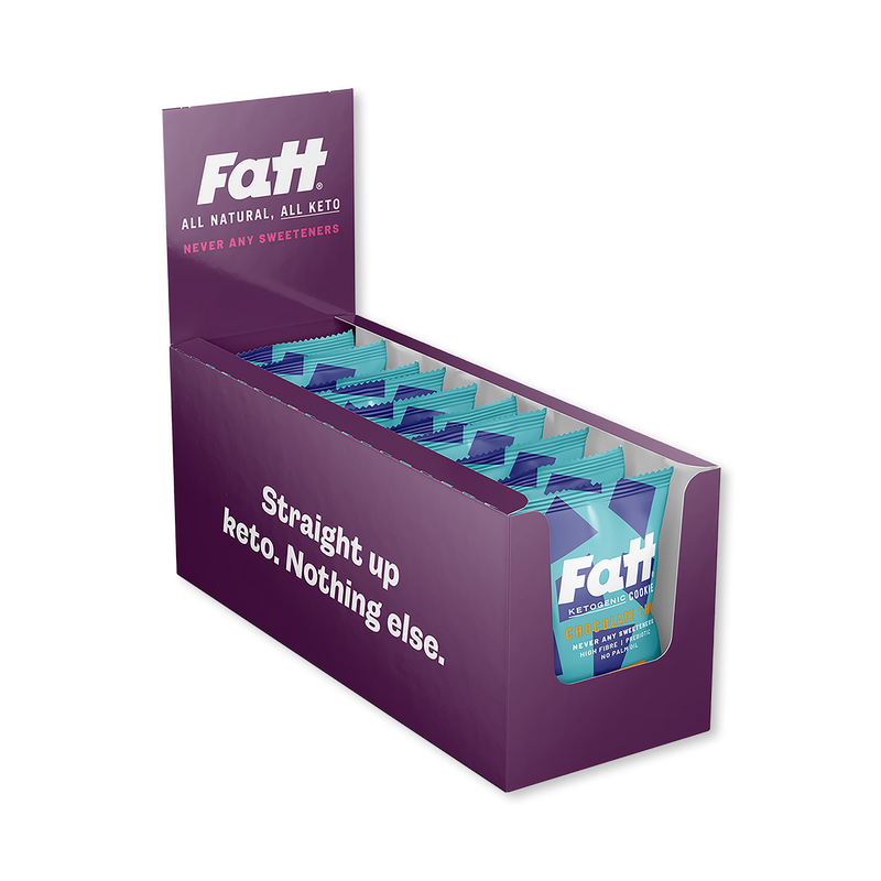 Fatt Chocolate Chip Cookie (12 x 30g)