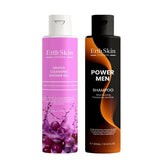 Erth Skin London Power Shampoo and Shower Gel 2x300ml (British brand)