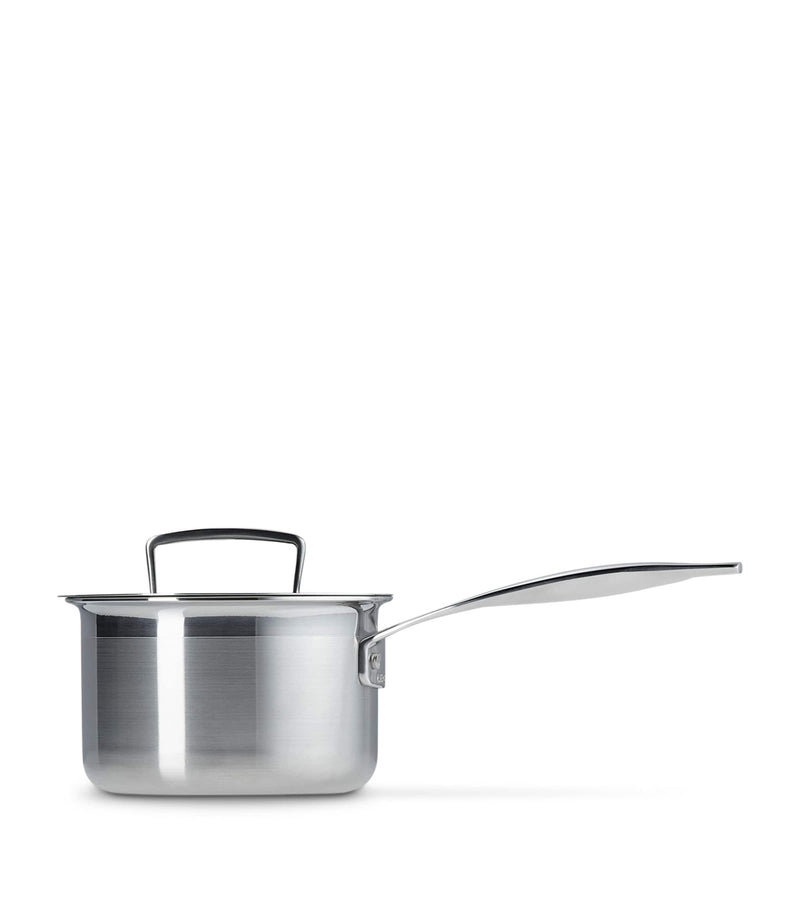 Le Creuset 3-ply stainless steel saucepan 14cm (British brand)