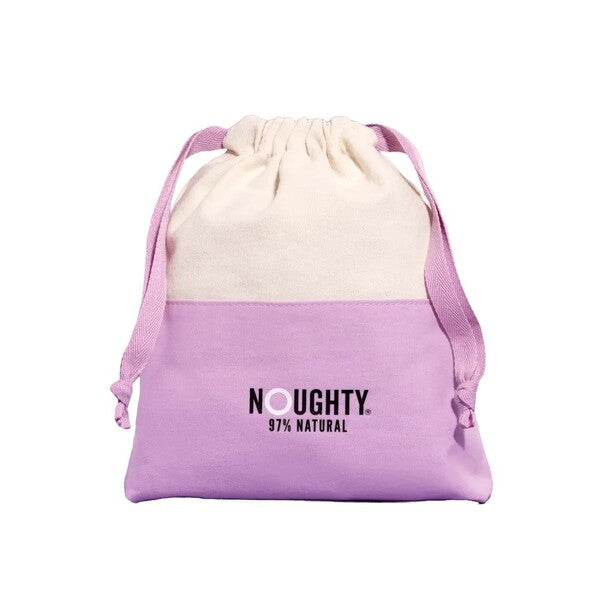 Noughty drawstring bag for haircare essentials - British product