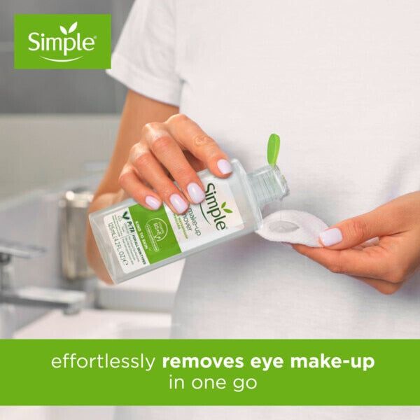 Simple Kind to Skin Eye Make-Up Remover 125ml Make Up & Beauty Accessories Boots   