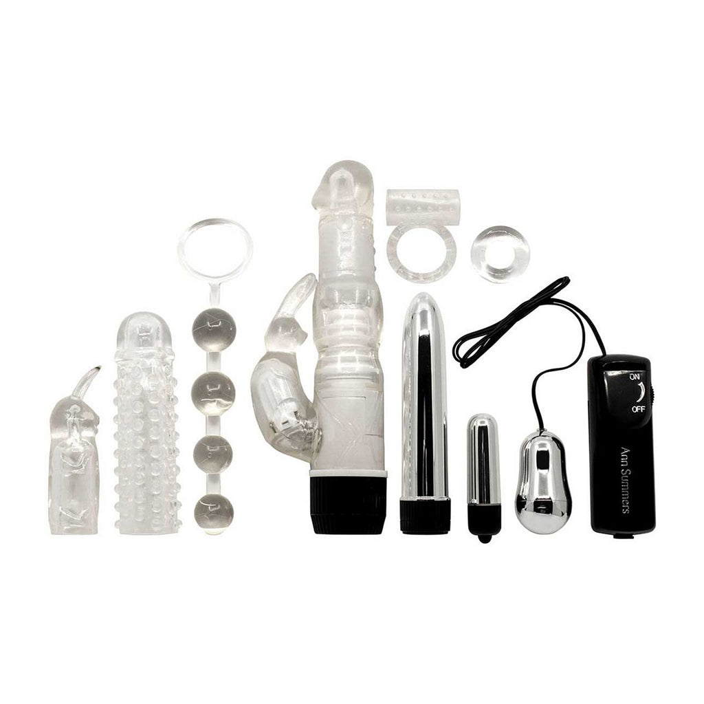 Ann Summers Couple's Weekend Toy Set Silver