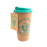 Myga double walled cork cup Planet B, imported from the UK