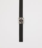 LOEWE reversible leather belt with Bombe Anagram, 1cm width (British brand)