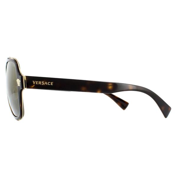Versace VE2199 brown mirrored sunglasses - British product