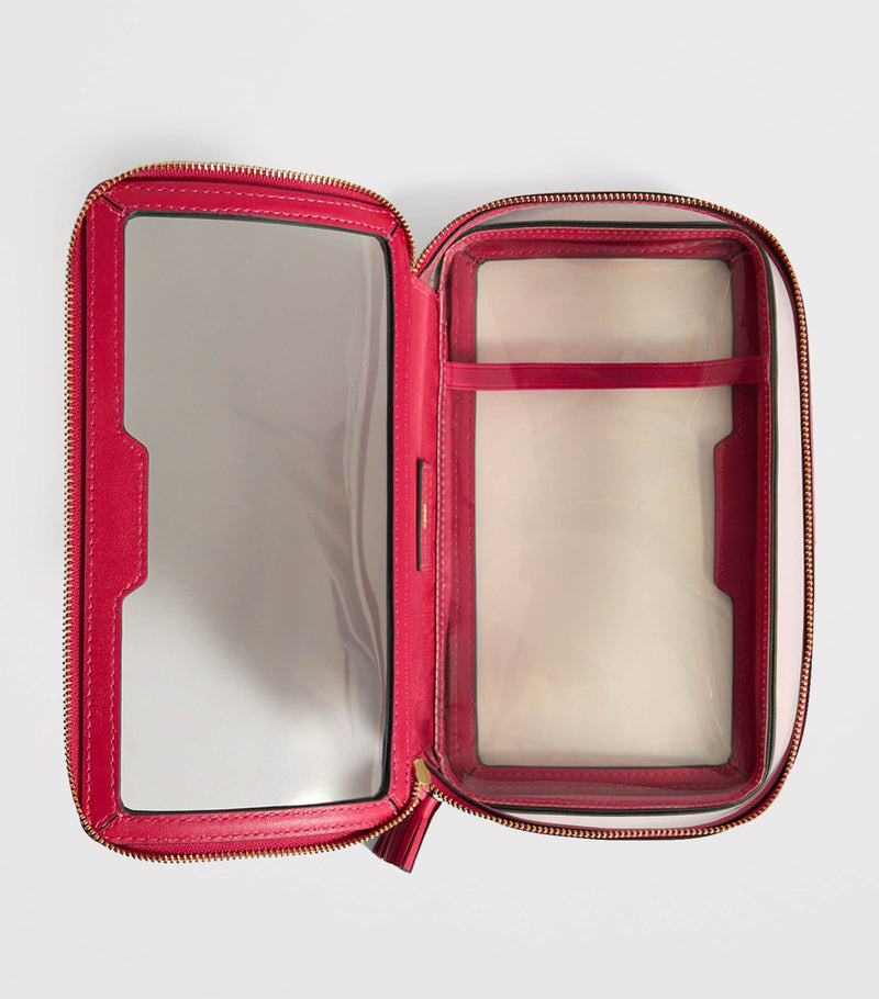 Anya Hindmarch Logo In-Flight travel case - British product