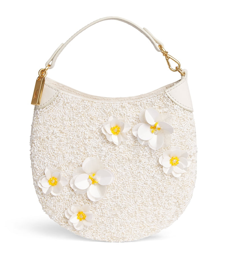 Polo Ralph Lauren embellished floral pouch bag small - British product
