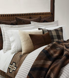 Ralph Lauren Home wool check Joshua cushion 50cm x 50cm, imported from the UK