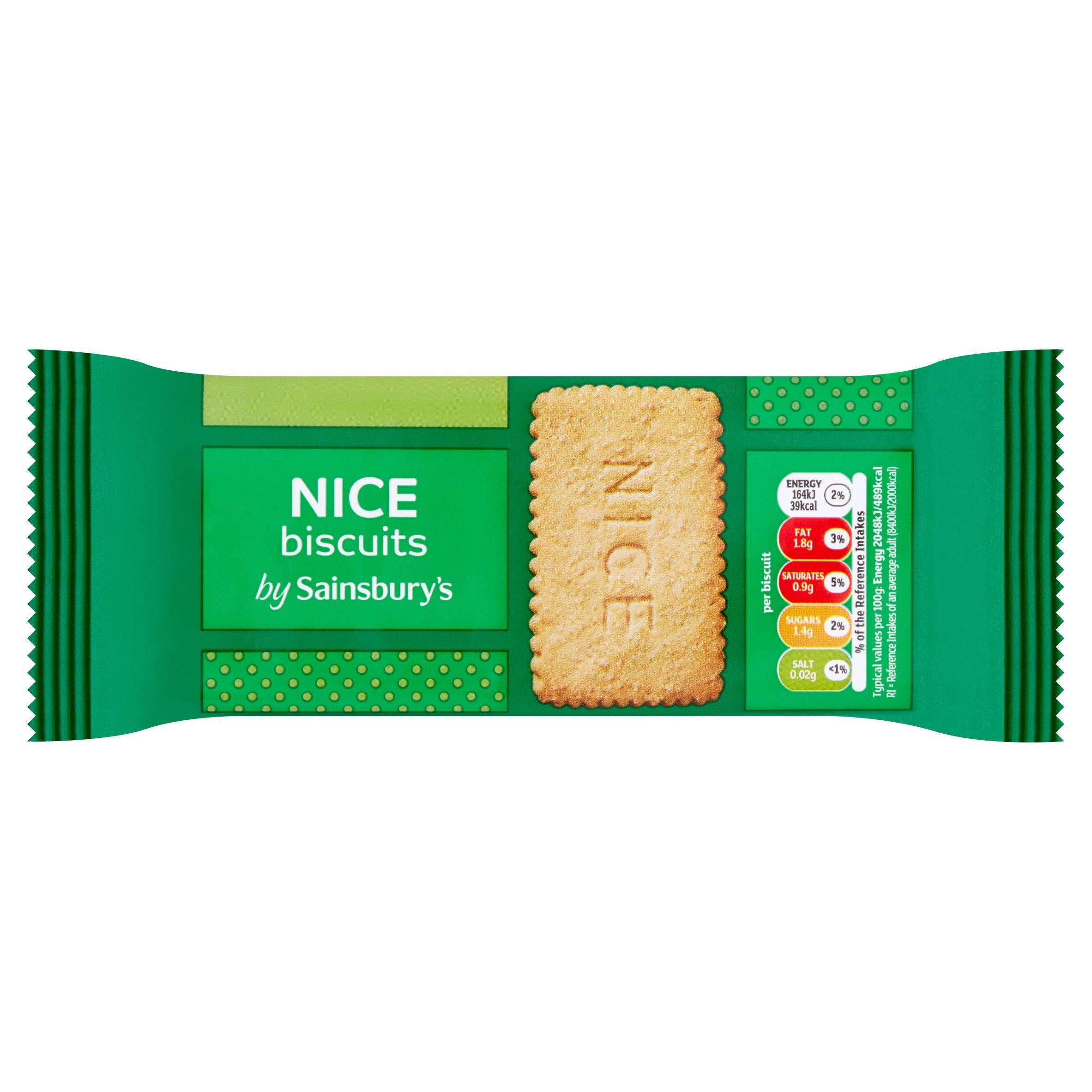 Sainsbury's Nice Biscuits 200g GOODS Sainsburys   