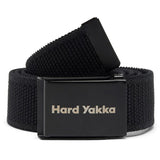 Hard Yakka Stretch Webbing Belt Black, Size L GOODS Superdrug   