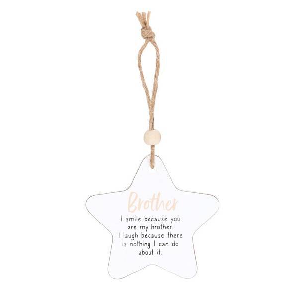 Something Different brother star hanging sign (British brand)