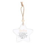 Something Different brother star hanging sign (British brand)