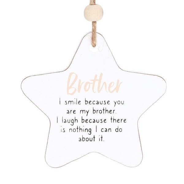 Something Different brother star hanging sign (British brand)