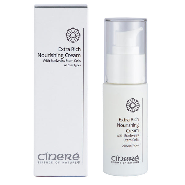 Cinere Extra Rich Nourishing Cream 30ml, imported from the UK