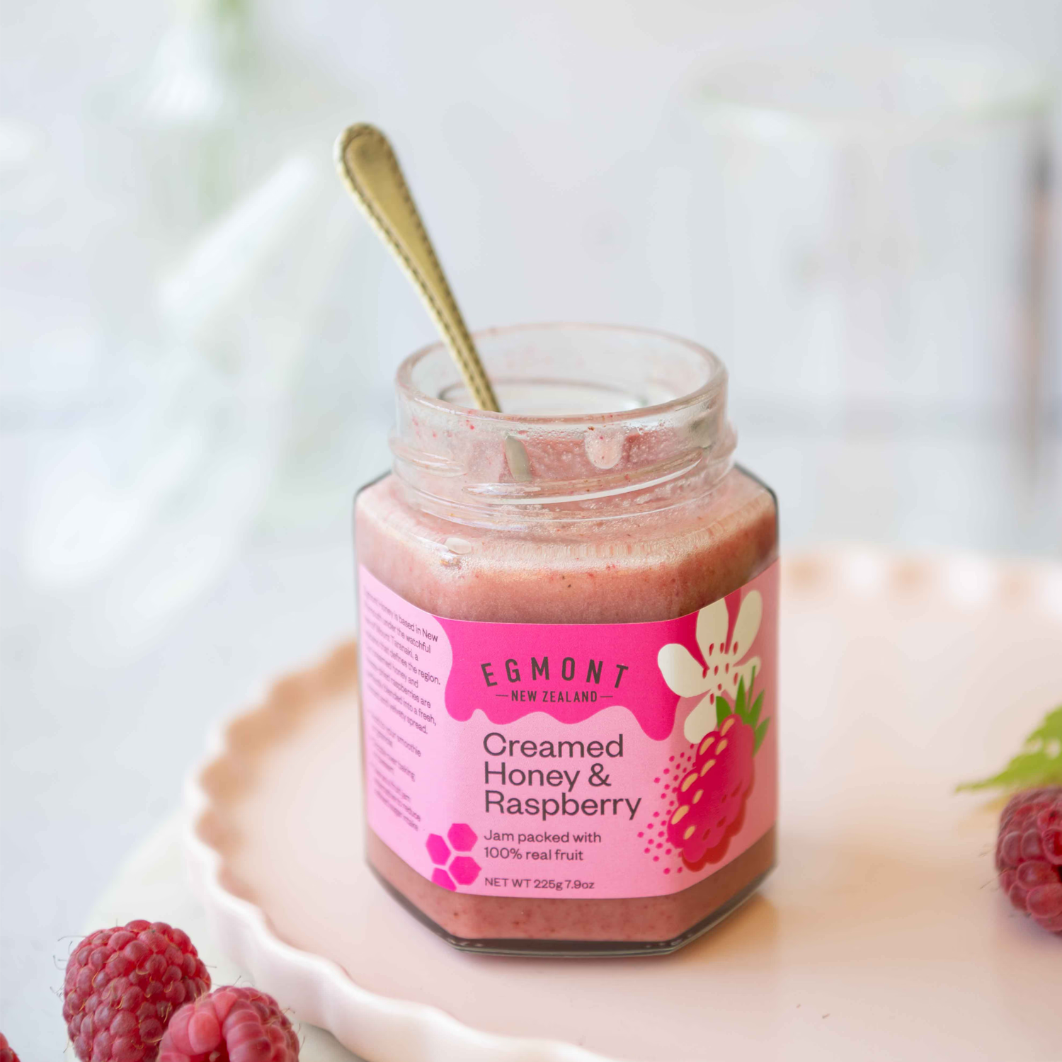 Egmont Rahmhonig & Himbeere 225g - Britisches Produkt