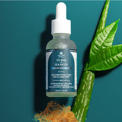 مقشر سائل 2% BHA + طحلب بحري من Nature Spell من Superdrug - اشترِ عبر الإنترنت من McGrocer