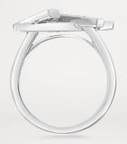 Graff white gold diamond threads ring - British product