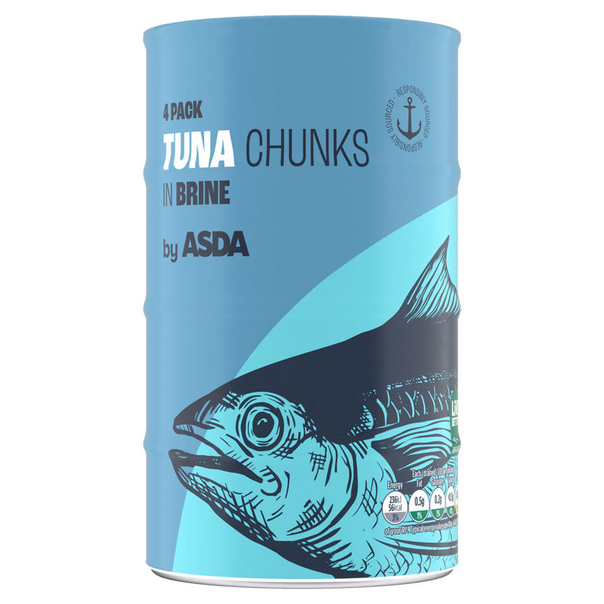 ASDA Skipjack Tuna Chunks in Brine GOODS ASDA   