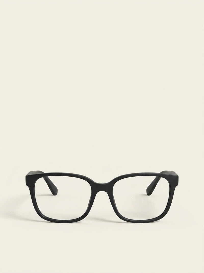 Prada tortoiseshell rectangle acetate glasses PR 17ZV, imported from the UK