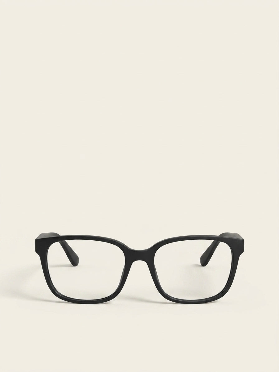 Prada tortoiseshell rectangle acetate glasses PR 17ZV, imported from the UK