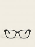 Prada tortoiseshell rectangle acetate glasses PR 17ZV, imported from the UK