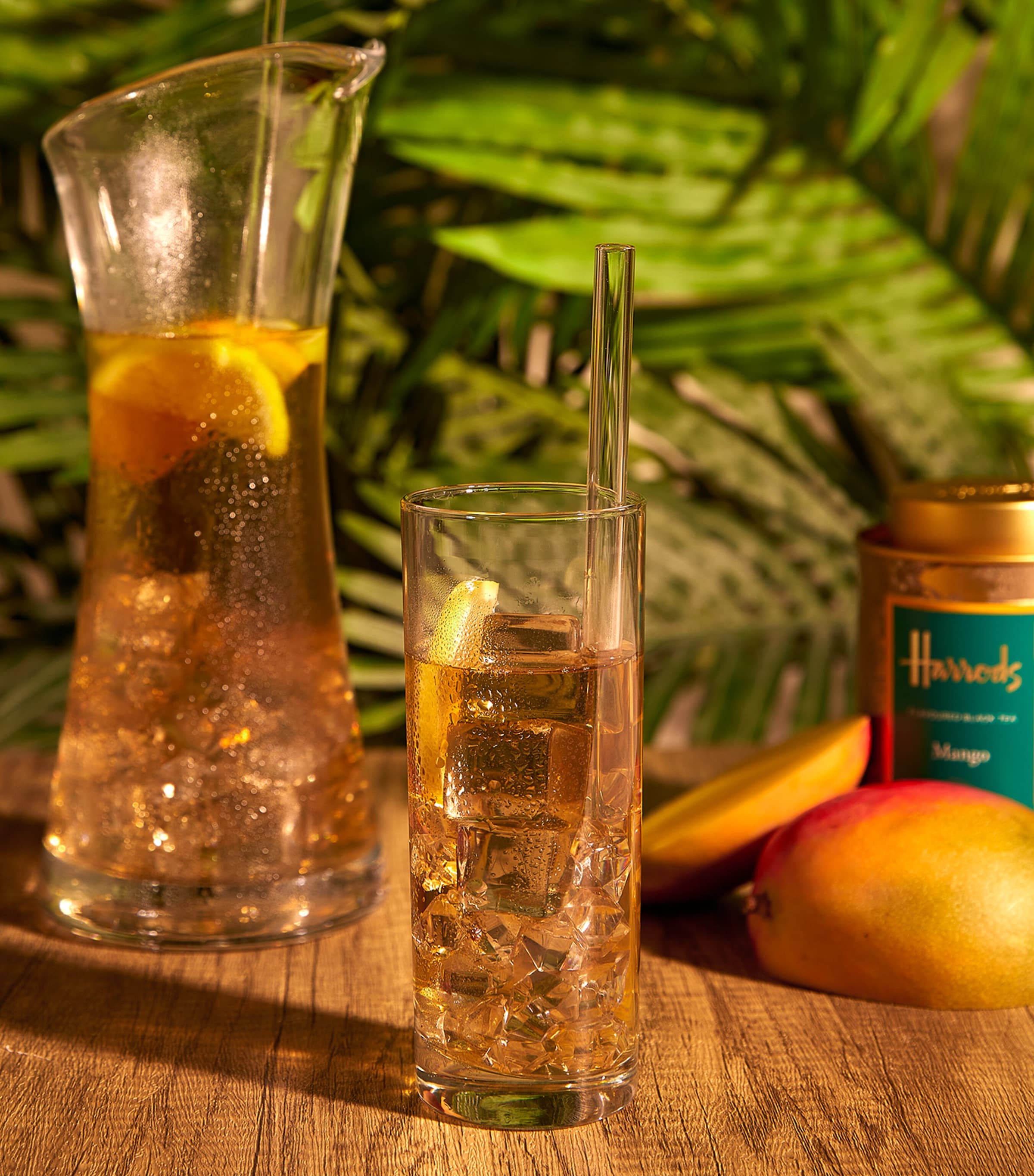 Harrods mango flavoured loose leaf black tea 125g, UK version