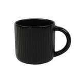 George Home Black Ribbed Mug GOODS ASDA   