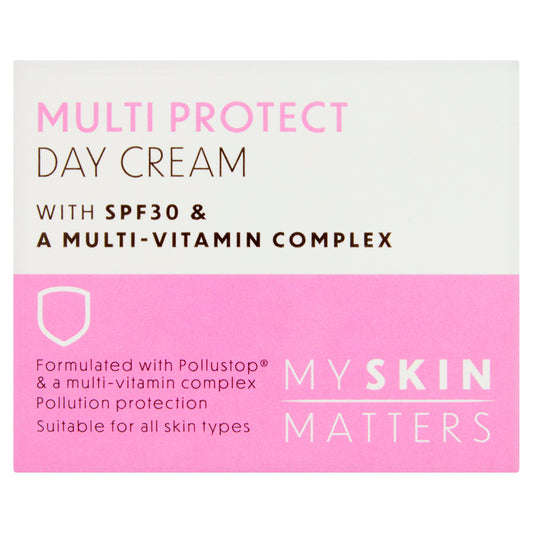 My Skin Matters Multi Protect Day Cream with SPF30 & A Multi-Vitamin Complex 50ml Day cream Sainsburys   