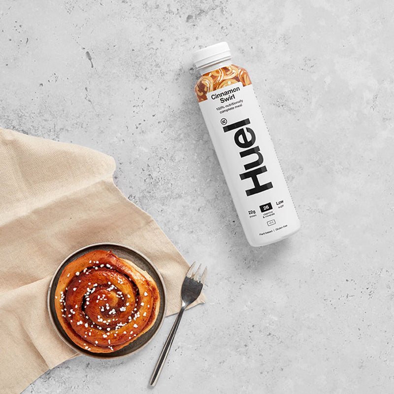 Huel Cinnamon Swirl Meal Replacement Shake 500ml, UK version