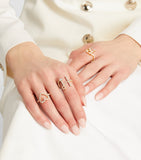 Sophie Bille Brahe yellow gold diamond heart ring - British product