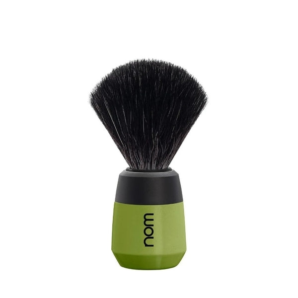 Nom MAX Vegan Fibre Shaving Brush in Olive GOODS Superdrug Olive  