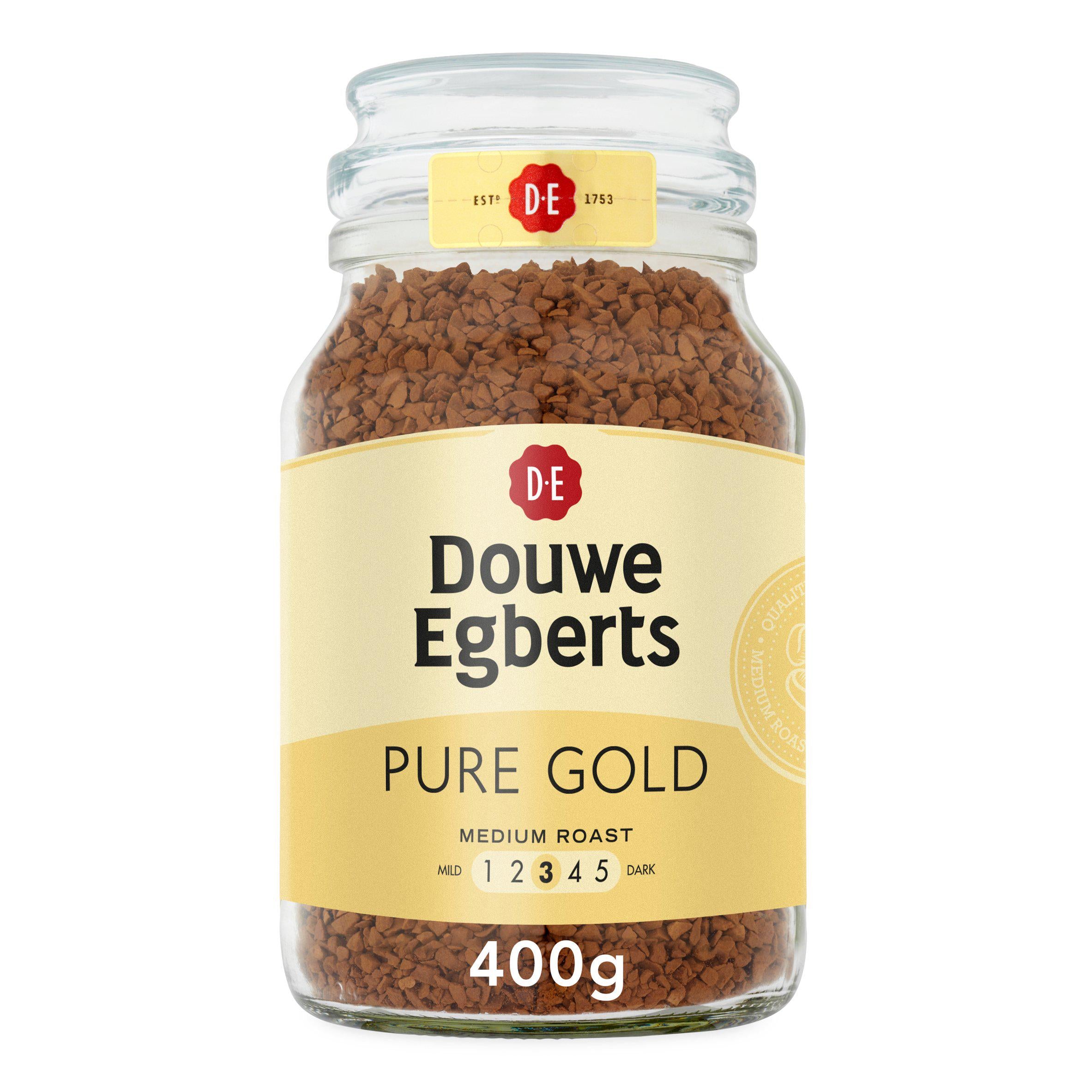 Douwe Egberts Pure Gold Medium Roast Instant Coffee 400g GOODS Sainsburys   