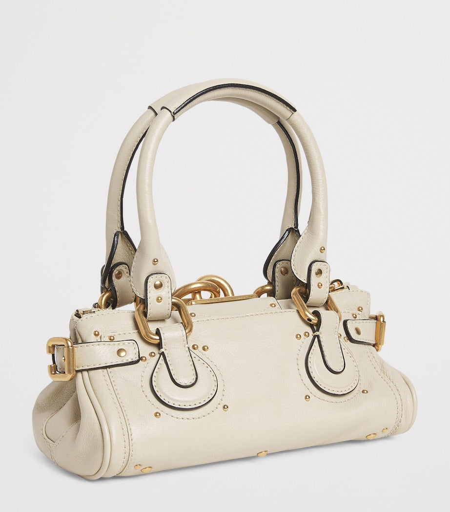 Chloé small leather Paddington top-handle handbag, imported from the UK