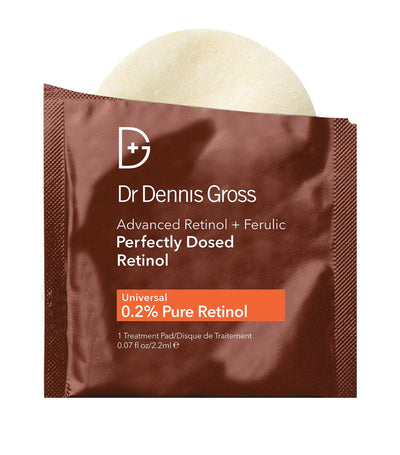Harrods Dr Dennis Gross Advanced Retinol + Ferulic Treatment Pads- Buy online at McGrocer