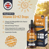 Prowise Healthcare Vitamin D3 K2 drops 4000iu 30ml, UK version
