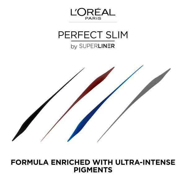 L'Oréal Paris Superliner perfect slim liquid black eyeliner , UK version