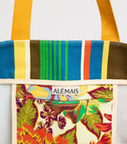ALEMAIS Charlie tote bag cotton canvas printed - British product