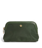 Harrods small nylon wash bag leather trims UK version