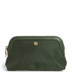 Harrods small nylon wash bag leather trims UK version
