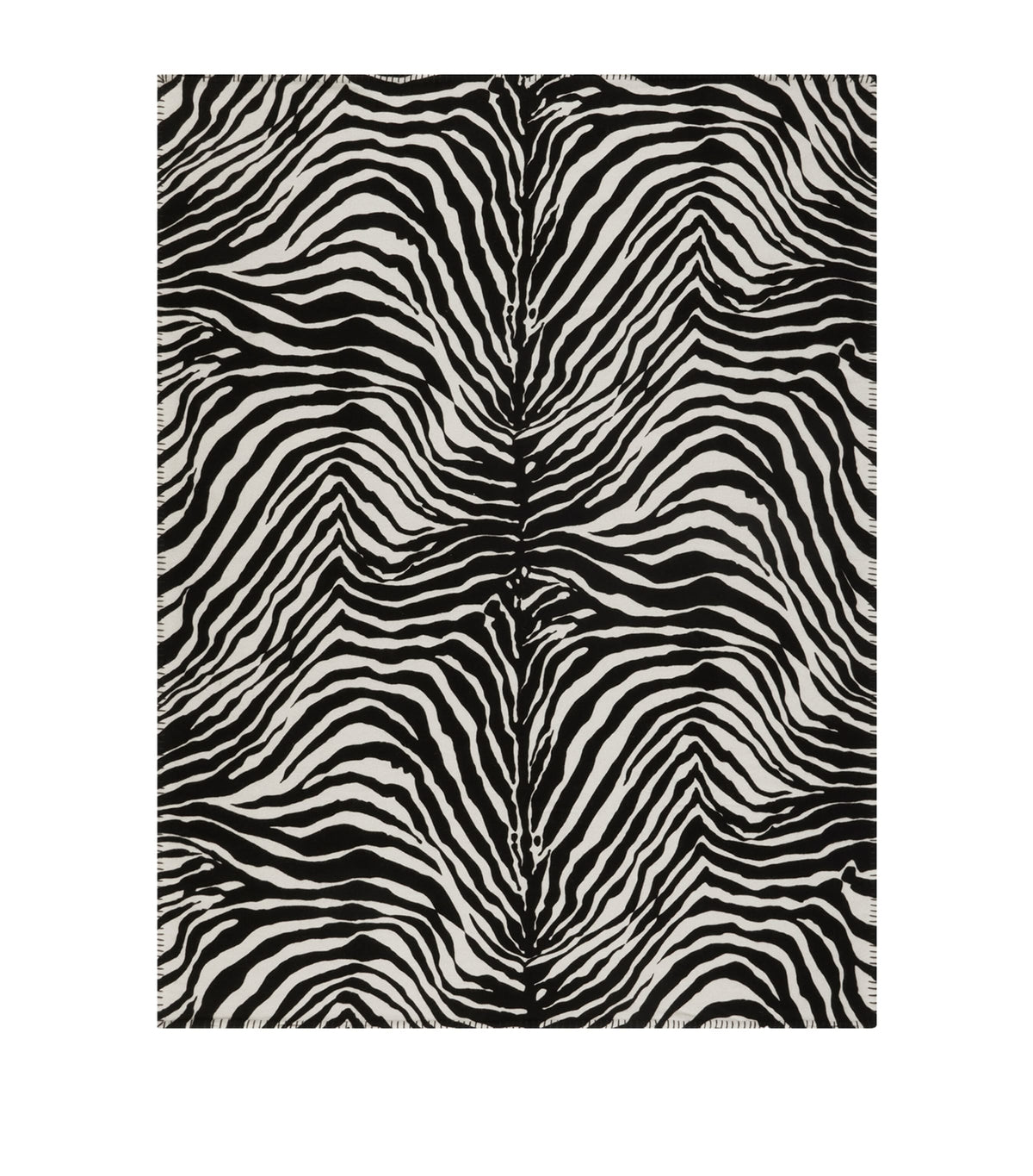 Dolce&Gabbana wool-silk zebra print blanket 140cm x 180cm - British product