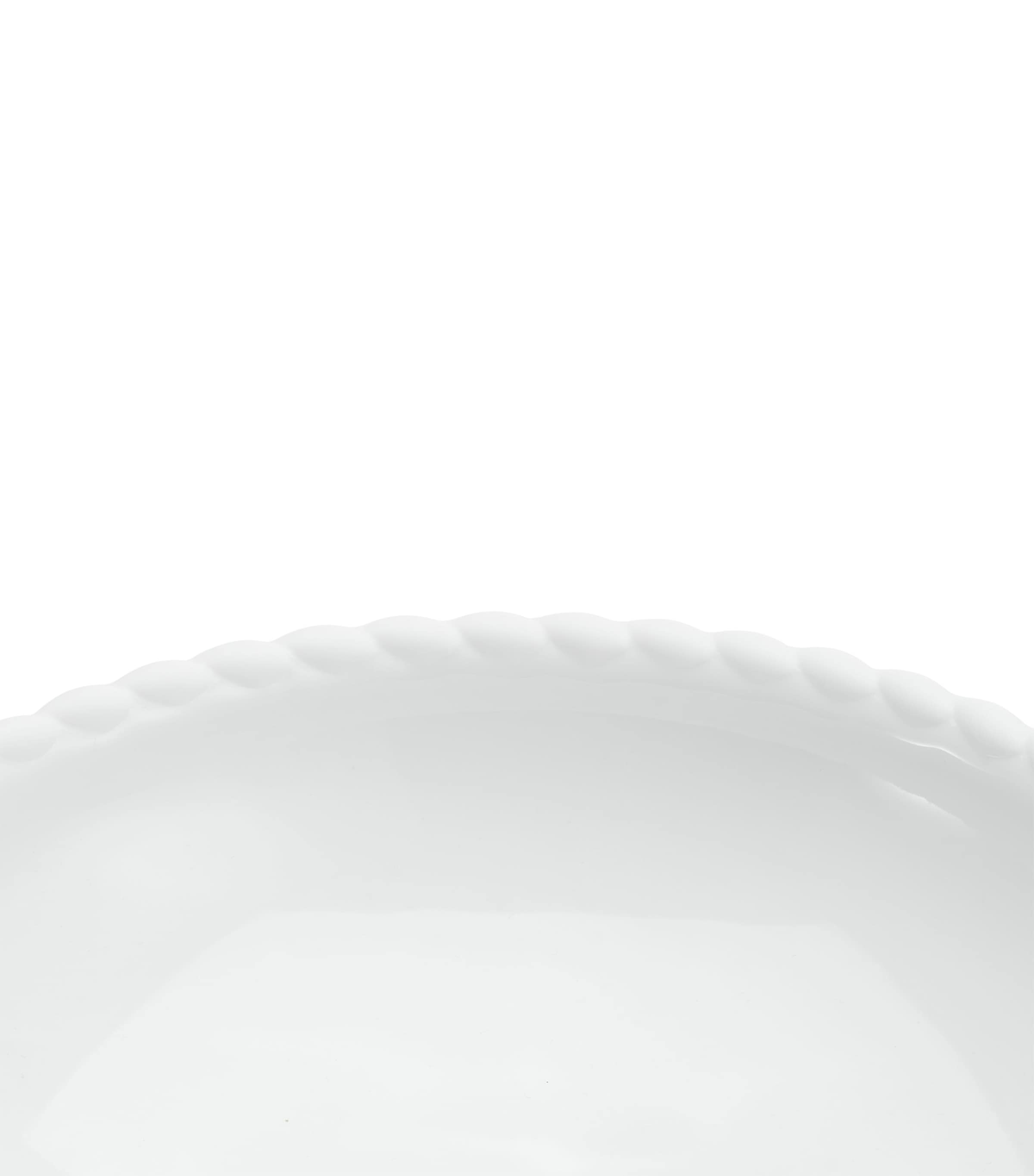 Christofle Porcelain Babylone Pasta Plate 21cm - British product