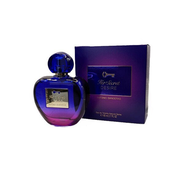 Antonio Banderas - Her Secret Desire Eau de Toilette  80ml GOODS Superdrug   