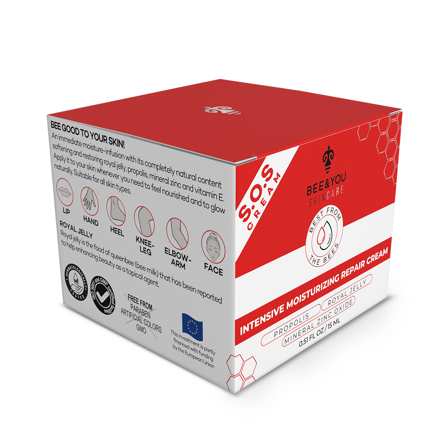 Bee&You S.O.S Cream intensive moisturizing balm for sensitive skin (British brand)