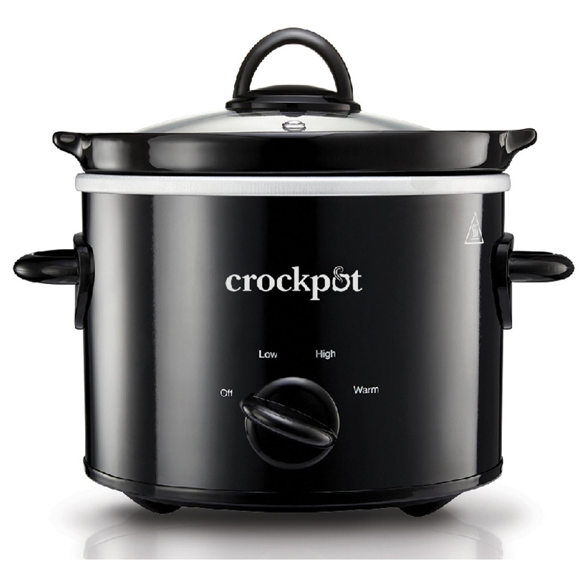 Crockpot 1.8L Slow Cooker - Black GOODS Sainsburys   