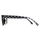 Ted Baker Dane sunglasses black with grey temples, imported from the UK