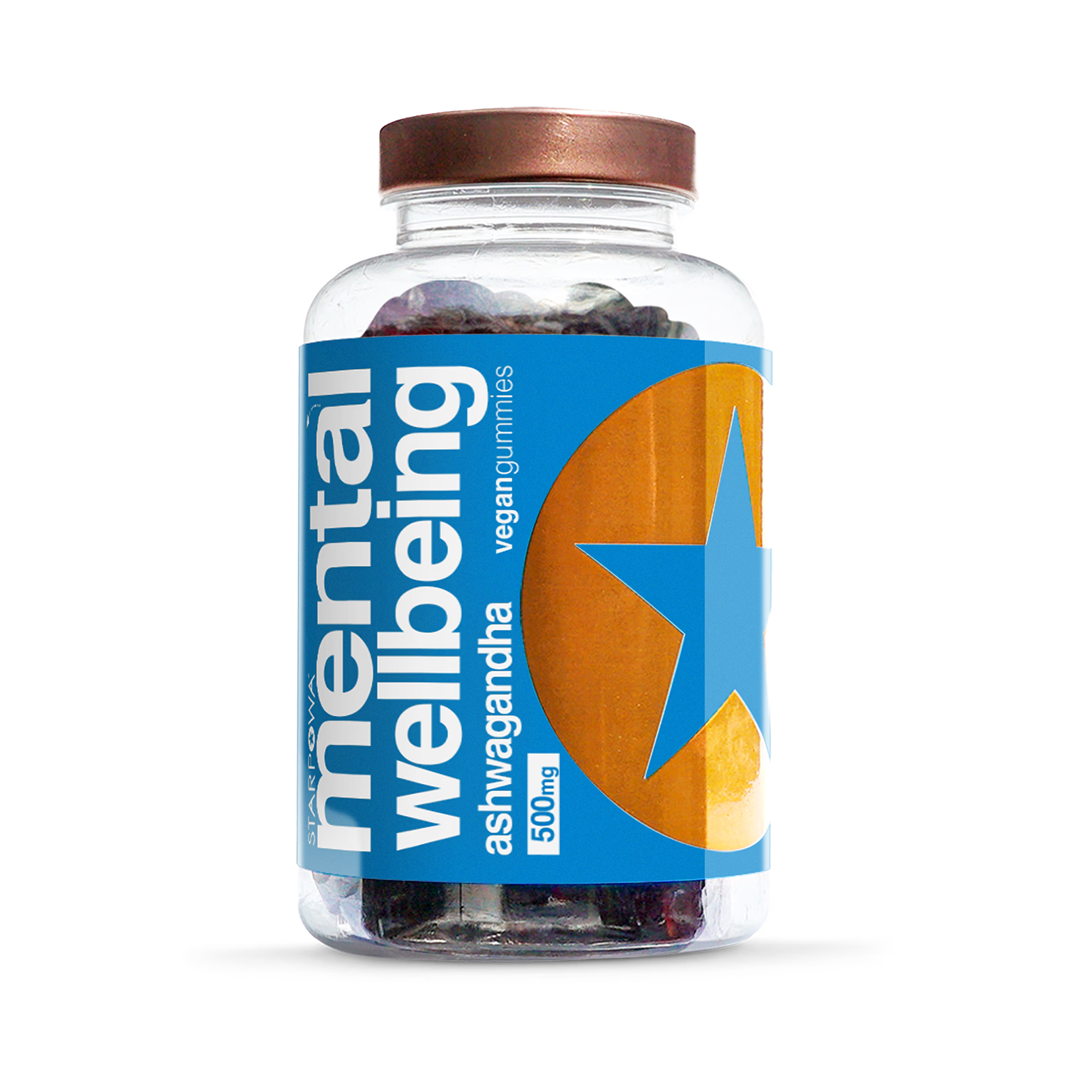 Starpowa Ashwagandha gummies 500mg 60 pack (British brand)