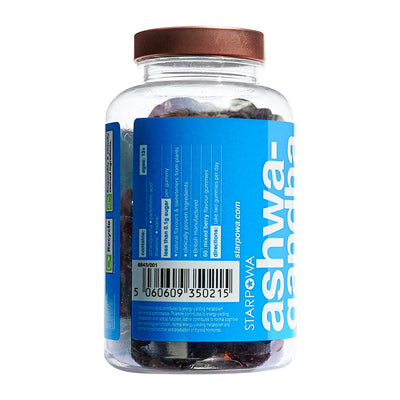 Starpowa Wellbeing Ashwagandha 500mg Gummies Végétaliennes Complément Alimentaire 60 Unités