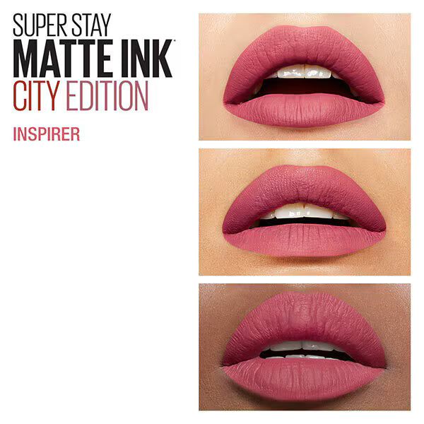 Maybelline Matte Ink Lipstick 125 Inspirer imported from the UK
