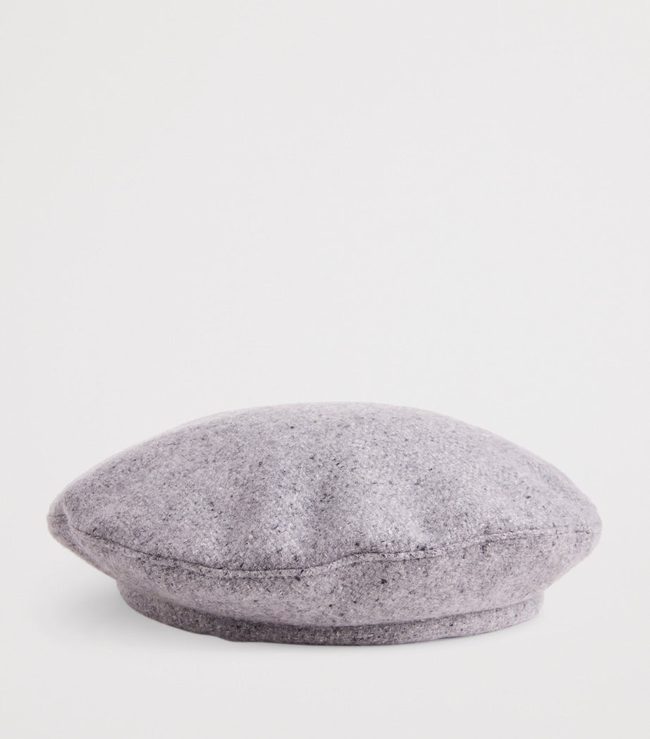 Eleventy Silk-Cashmere Beret (British brand)