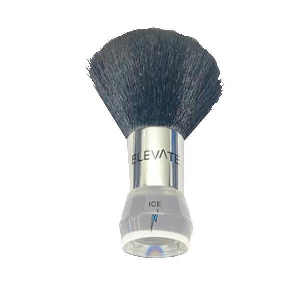 ElevateBarber neck kabuki brush chrome clear, UK version